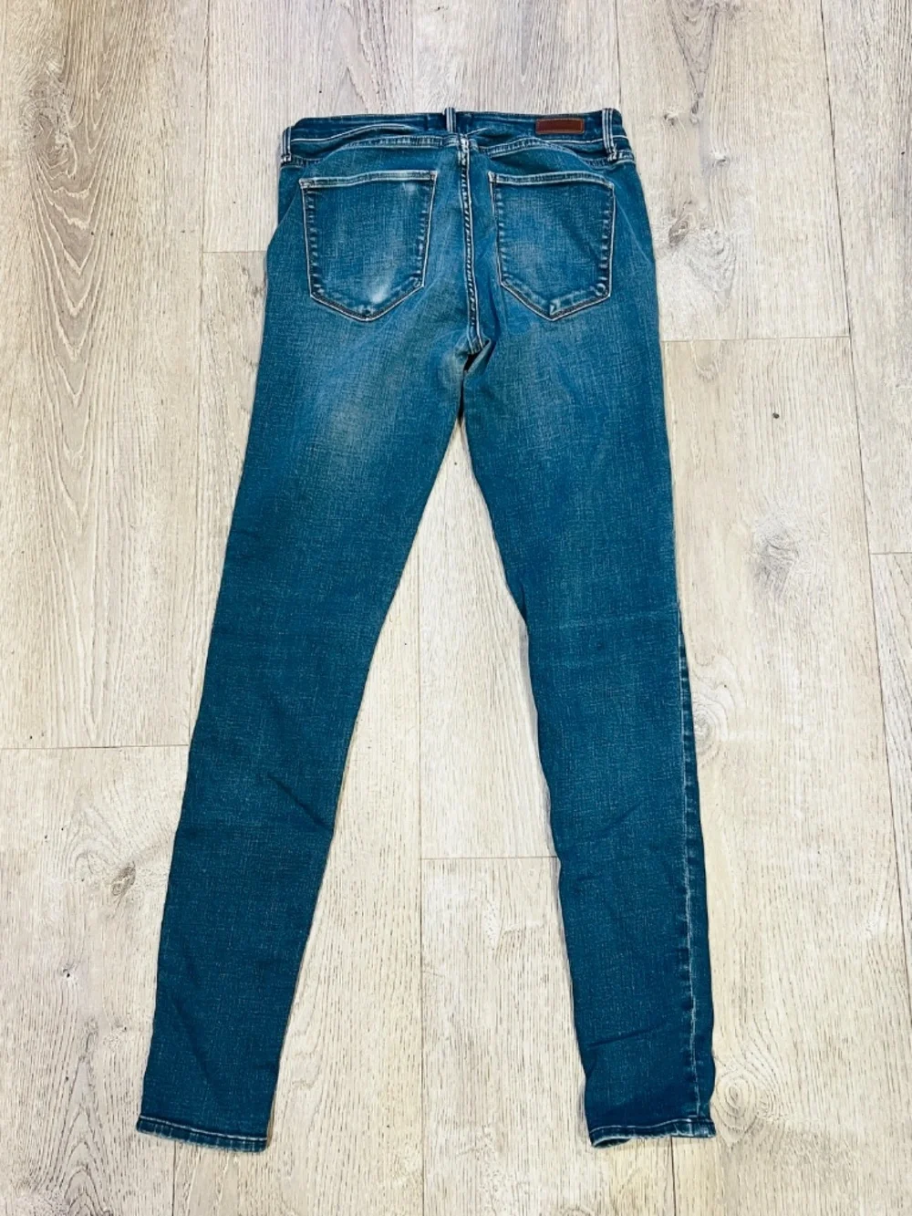 Abercrombie & Fitch Harper Super Skinny Jeans Womens 28 Long / 6L Blue Dark Wash